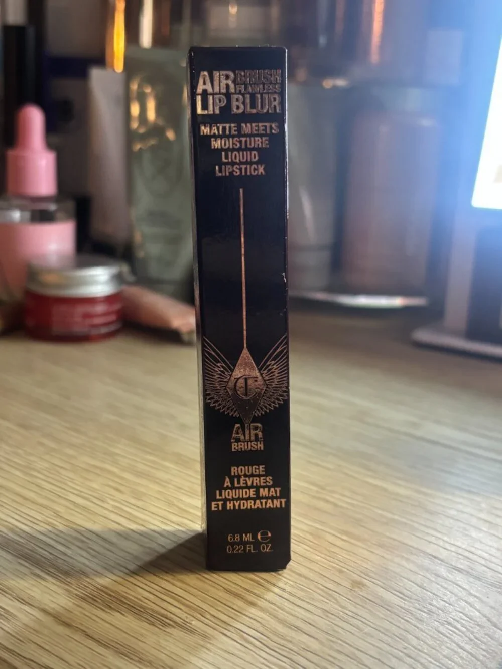Charlotte Tilbury Liquid Lipstick in Pillow Talk Medium Blur